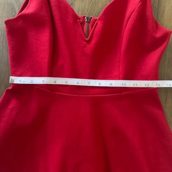 Red Kimchi Blue Heart Of The Ocean Fit + Flare Mini Dress  8442 - Picture 12 of 14